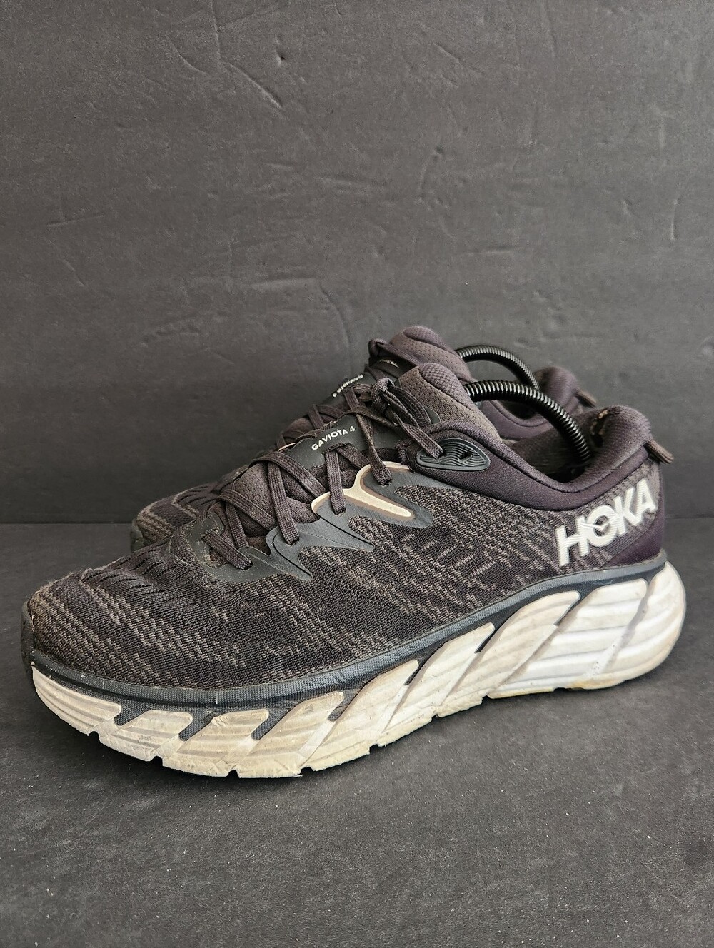 Hoka One One Gaviota 4 Athletic Sneakers Shoes Men's 10E Black